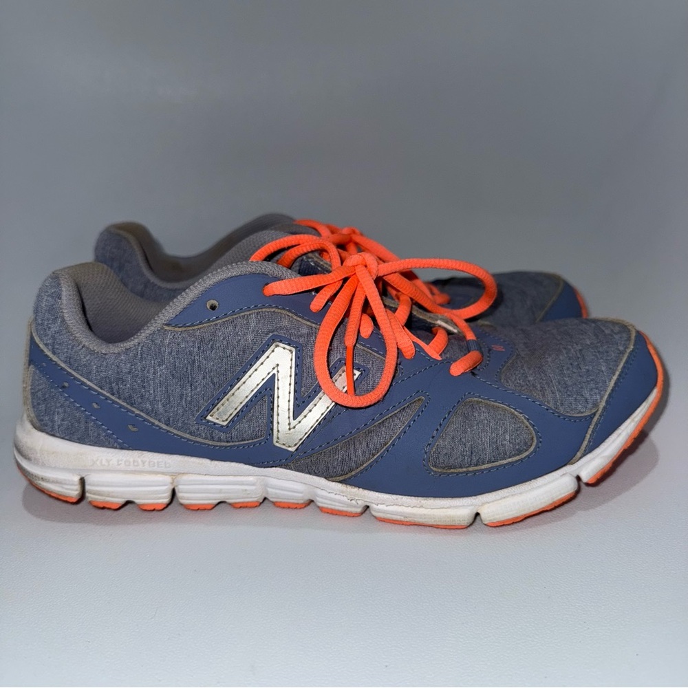 New Balance Women’s 635 Running Sneakers with Orange Accents